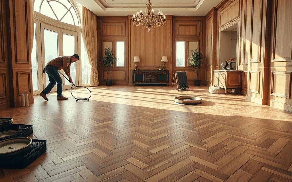 تركيب باركيه صبحان